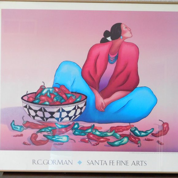 Framed RC Gorman Poster - Picture 2 of 3